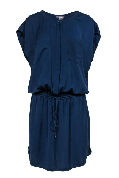 Current Boutique-Vince - Navy Drop Waist Dress Sz L