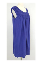 Current Boutique-Vince - Purple Silk Sleeveless Dress Sz S