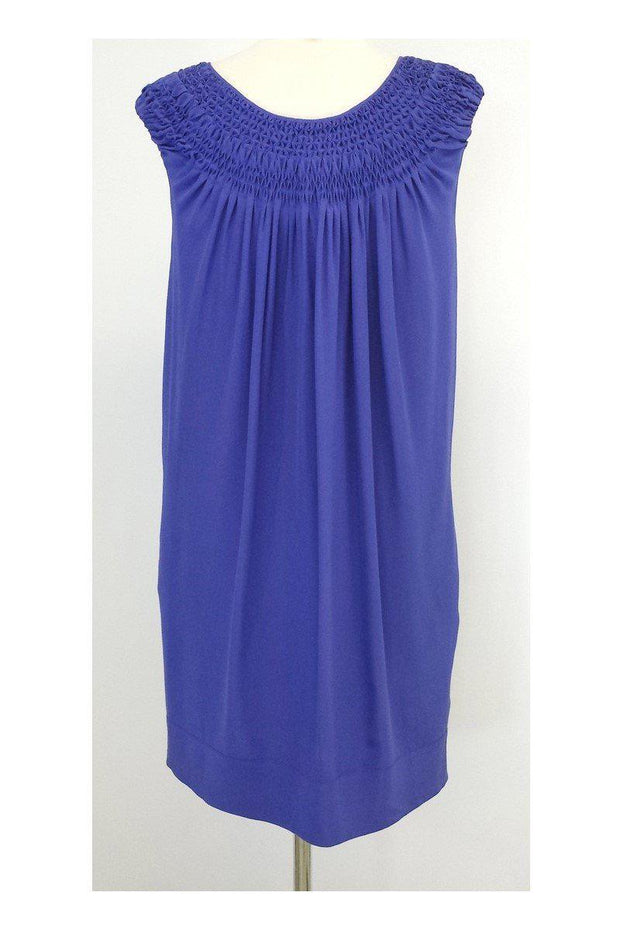 Current Boutique-Vince - Purple Silk Sleeveless Dress Sz S