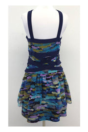 Current Boutique-Walter - Navy Crisscross Strap Dress Sz 6