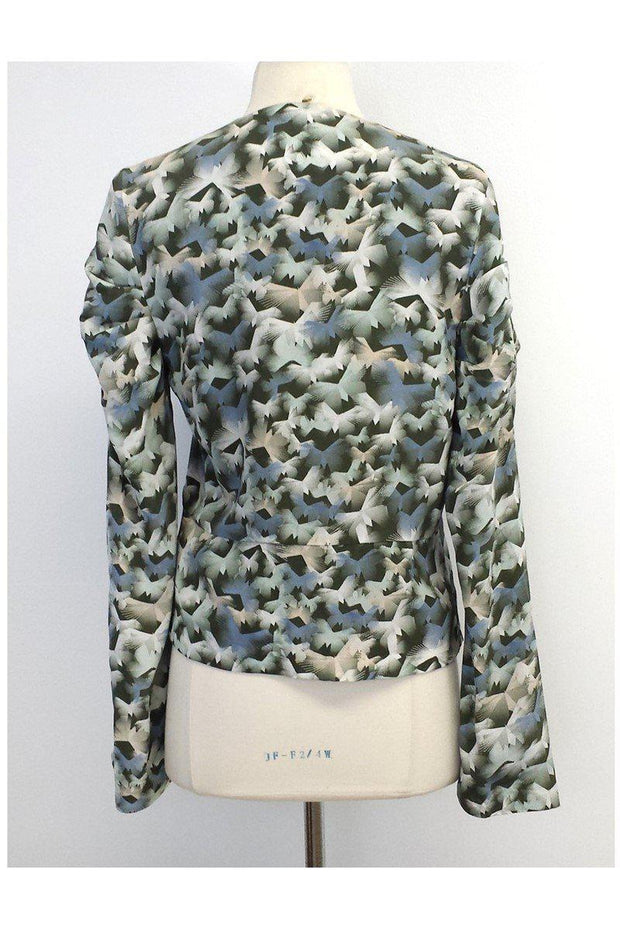 Current Boutique-Winter Kate - Multicolor Print Silk Jacket Sz XS