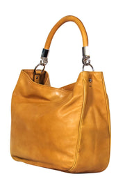Current Boutique-Yves Saint Laurent - Mustard Leather Handbag